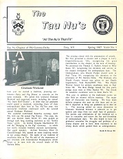 Tau News Spring 1987