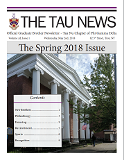 Tau News Spring 2018